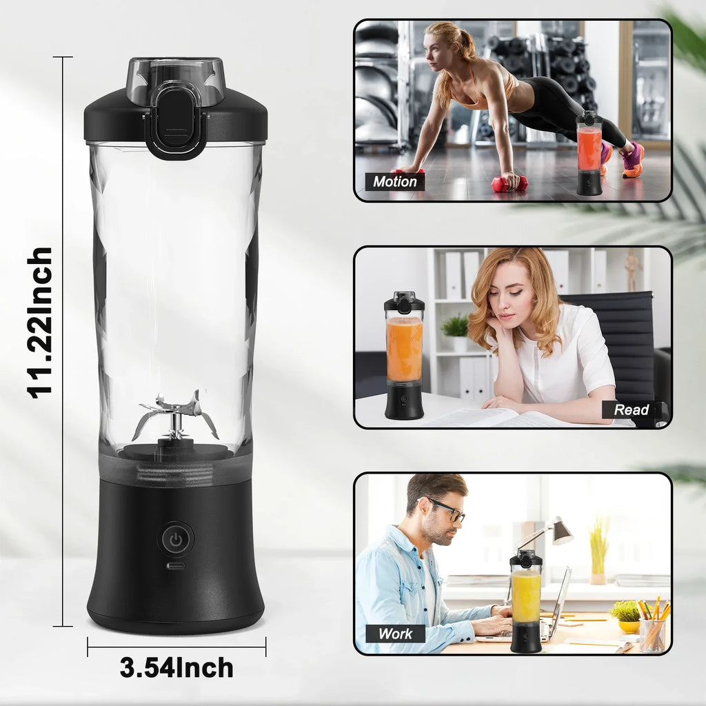 NNEOBA Portable USB Rechargeable Mini Blender