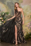 Mother of the Bride Elegant Formal Long Evening Gown Embellished CDA1502