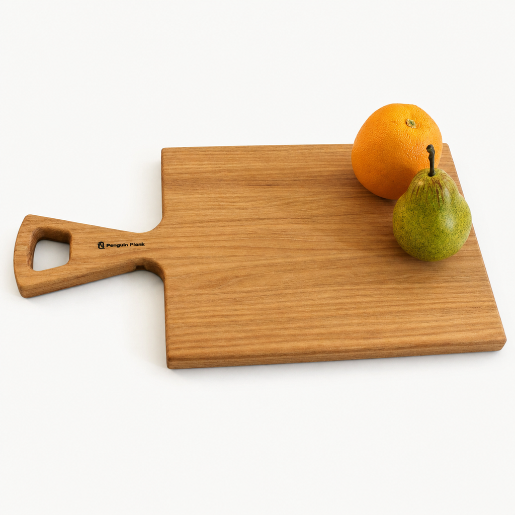Hickory Cheese Board with Handle